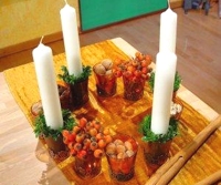 ARD-Buffet Advent Wreath in Glasses
